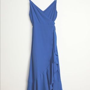 Lulus Midi Wrap Dress